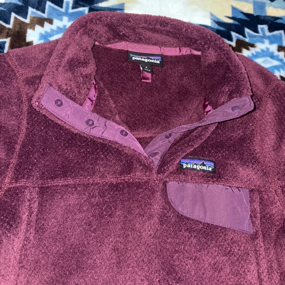 The Patagonia Women's Re-Tool Snap-T Pullover - Picture 5 of 9